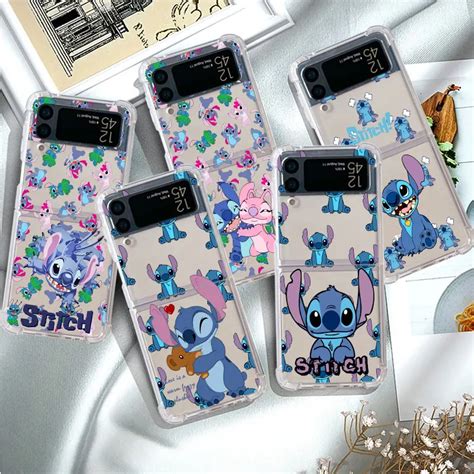 Official Airbag Stitch Phone Case For Samsung Galaxy Zflip Z Flip 4 Z