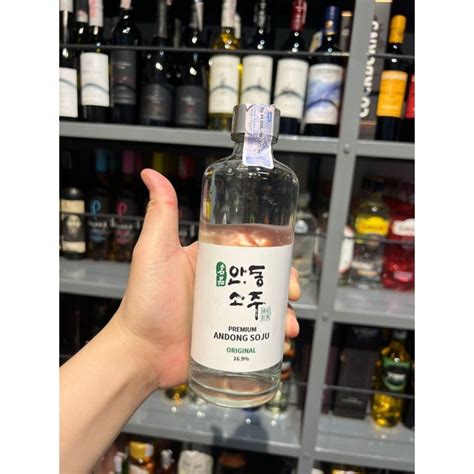 Jual Soju Andong Premium Soju 375ml Shopee Indonesia