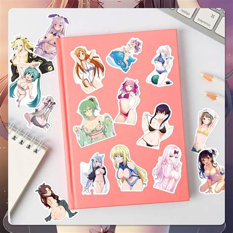 Hentai Stickers For Adults Sexy Anime Girl Uncensored Decals Cool Stickers For Laptop Car