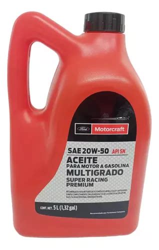 Aceite Motorcraft W Multigrado Para Motor A Gasolina