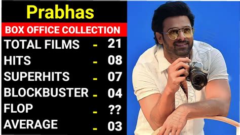 Prabhas All Telugu And Hindi Movies Budget And Collections Prabhas