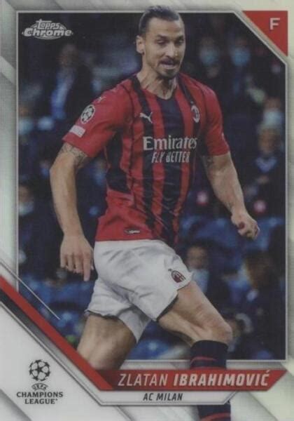 Topps Chrome Ucl Refractor Zlatan Ibrahimovic For Sale