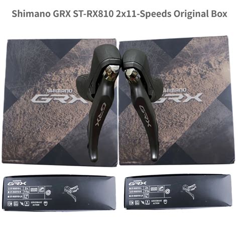 Shimano GRX ST RX810 Shift Brake Lever Set 2x11 Speed Original Box