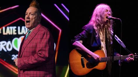 Está muy mal John Lydon de Sex Pistols no cree que Patti Smith