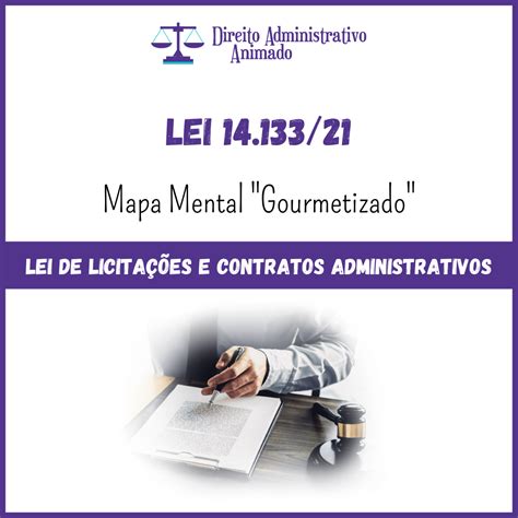 Licita Es E Contratos Lei Mapa Mental Gourmetizado