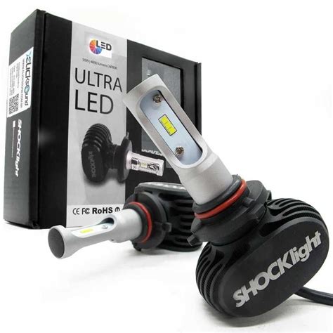 Kit L Mpada Ultra Led Efeito Xenon Hb V W Lumen K