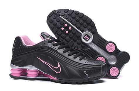 6499 Womens Nike Shox R4 Shoes Blackpink Nike Shox Shoes Nike