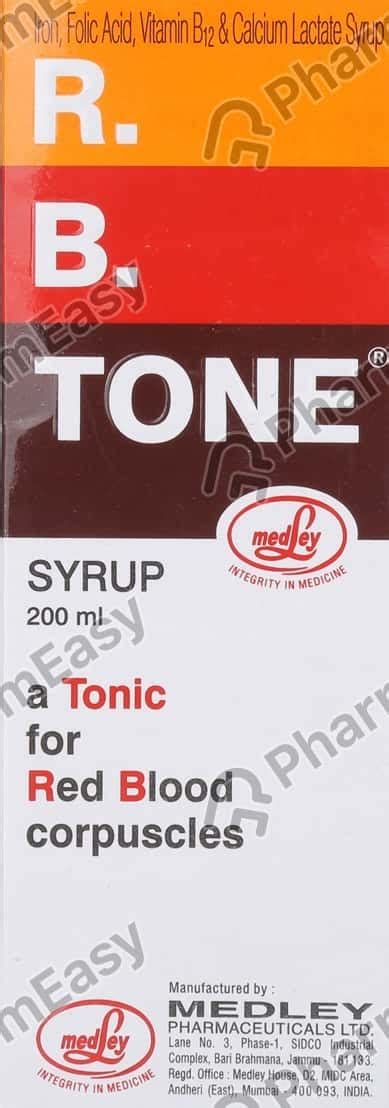 RB Tone Syrup Use Benefits Composition Dose Side Effects 41 OFF