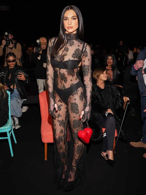 Dua Lipa and Dakota Johnson Rock Sheer Looks During Milan Fashion Week