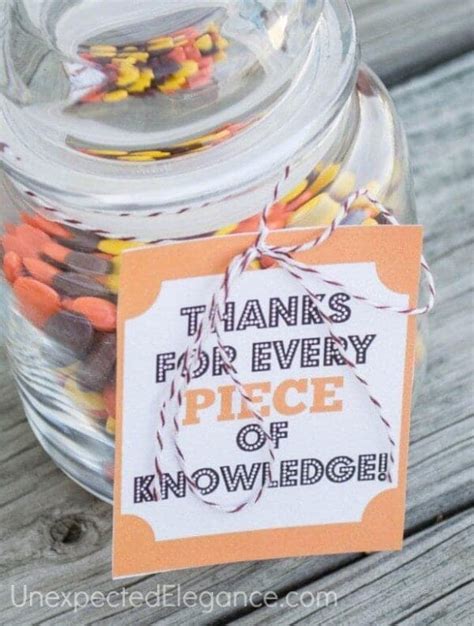 Quick Simple Thanksgiving Teacher Gifts