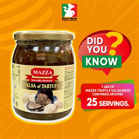 Mazza Black Truffle Cream Salsa Al Tartufo 500g