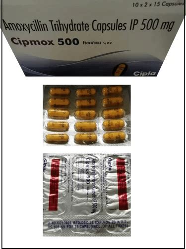 Amoxycillin Capsules 500 Mg Ss Medex