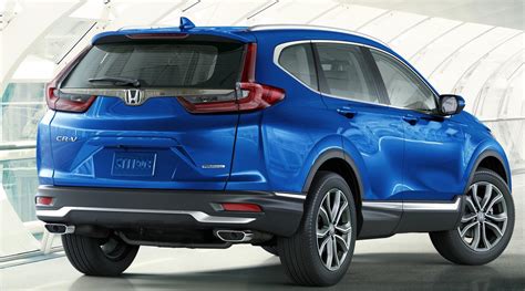 2020 Honda Cr V Blue And Cr V Hybrid Wheelzme