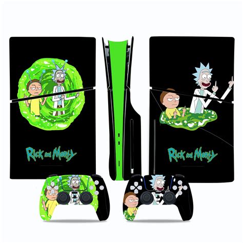 Rick And Morty Skin Sticker For Ps Slim Design Consoleskins Co