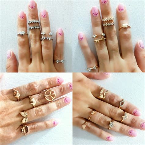 Accesorios Para Mujeres Con Anillos De MÁs De Un Dedo