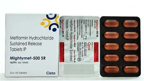 Metformin Hydrochloride Sustained Release Tablets Ip Packaging Type