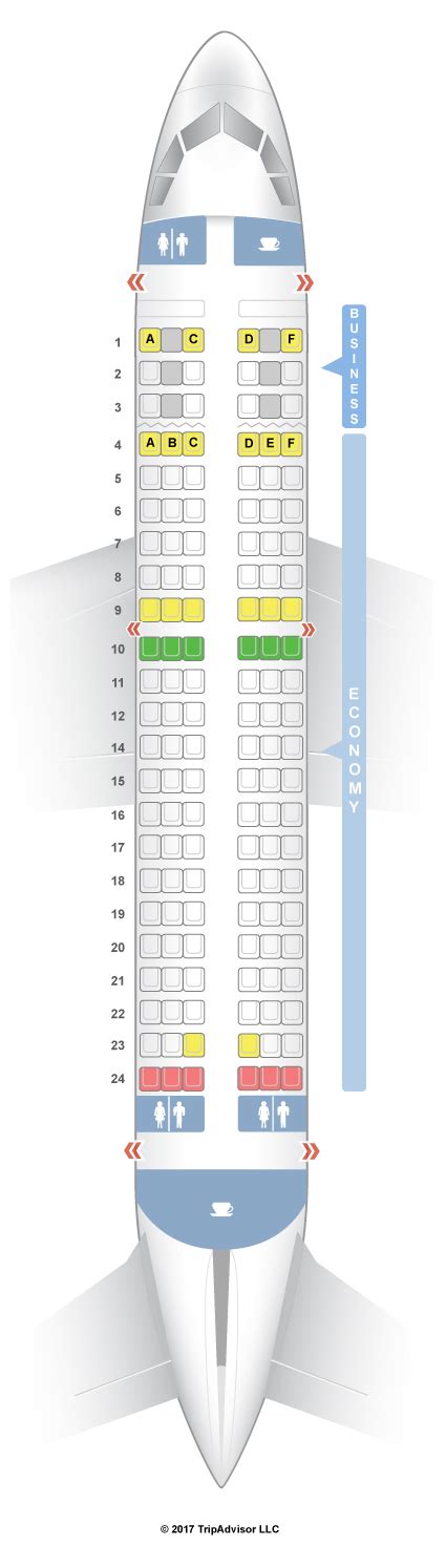 Seatguru Seat Map Aegean Airlines Airbus A