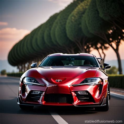 Tuned Toyota Supra Stable Diffusion Online