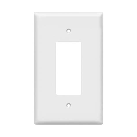 Decorator GFCI One Gang Wall Plate Oversize ENERLITES