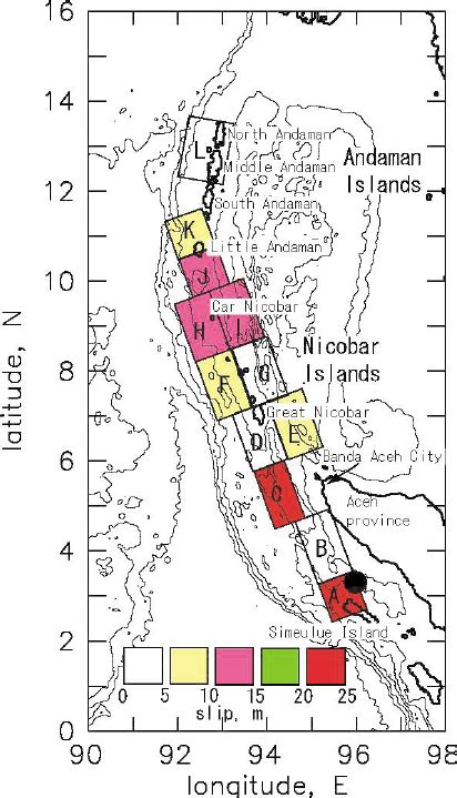 Coseismic Slip Distribution Of The 2004 Sumatra Andaman Estimated By Download Scientific