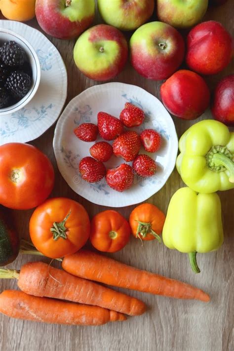 Healthy Fruit And Vegetable Stock Image Image Of Healthy Berry