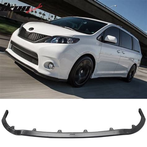 Toyota Sienna Se Mp Style Front Bumper Lip Spoiler Abs