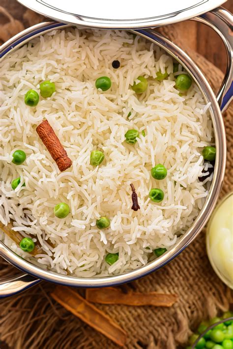 Matar Pulao Peas Pulao Recipe Spoon Fork And Food