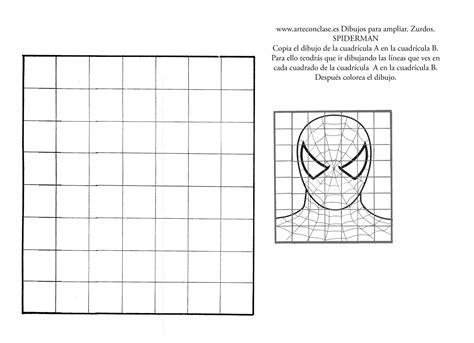 Total Imagen Dibujos De Cuadricula De Spiderman Abzlocal Mx