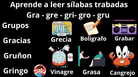 Silabas Trabadas Y Mixta 20 Dias Para Aprender A Leer Con El Mejor MÉtodo De Audio VisÓn