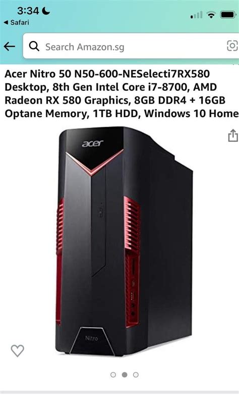 acer nitro  computers tech desktops  carousell