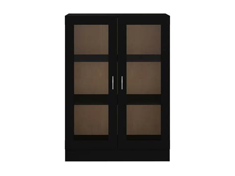 Armoire Vitrine Noir X X