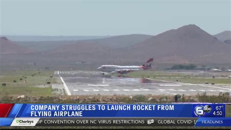 Branson S Virgin Orbit Fails On First Rocket Launch Attempt Youtube