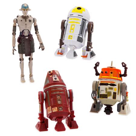 ShopDisney Adds Star Wars Ahsoka Droid Action Figure Set Mousesteps