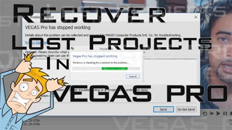 VEGAS PRO CRASHES HOW TO RECOVER YouTube