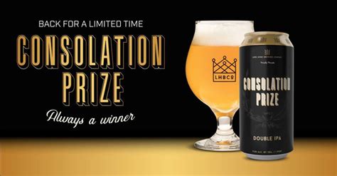 Consolation Prize Release! in Boston at Lord Hobo Brewing Co