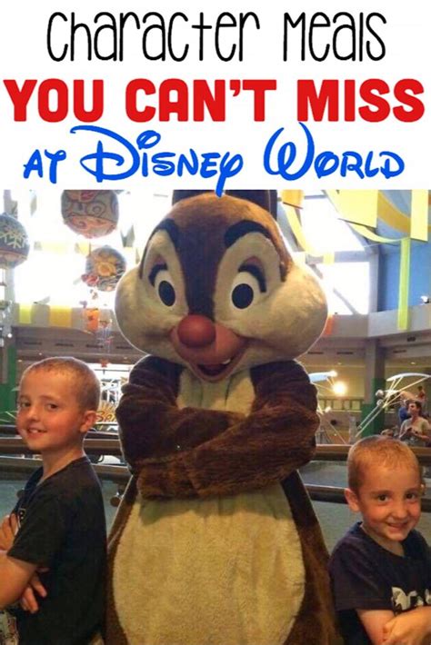 The Best Disney World Character Meals The Mommy Mouse Clubhouse