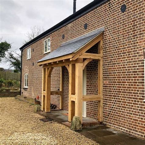 Designing A Lean To Oak Porch