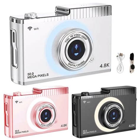 4k Fhd 50mp Digital Kamera Autofokus Kamera 2 4 Zoll Ips Bildschirm