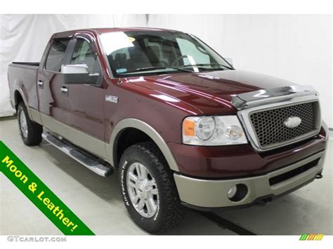 Dark Toreador Red Metallic Ford F Lariat Supercrew X