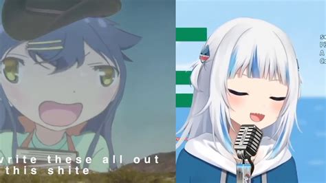 Gawr Gura And Senzawa Sing Country Roads Together Youtube