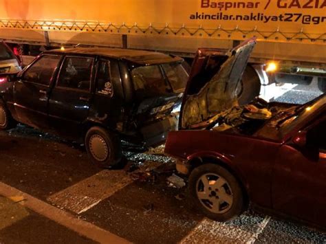 Manisa Turgutlu da zincirleme kaza Yaralılar var