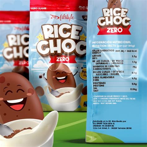 Rice Choc Cereales Sin Azúcar Chocolateados Fitstyle