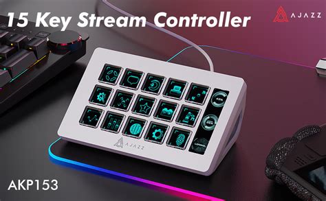AJAZZ AKP153 Desk Controller Stream Deck - Backseat Gaming