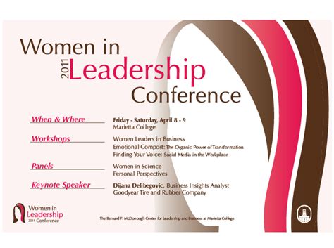 Women in Leadership Conference - Portfolio