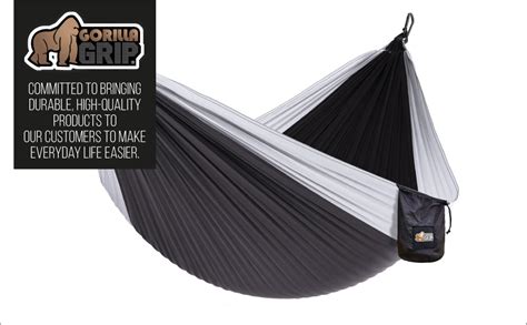 Amazon Gorilla Grip Durable Portable Camping Hammock Holds Lbs