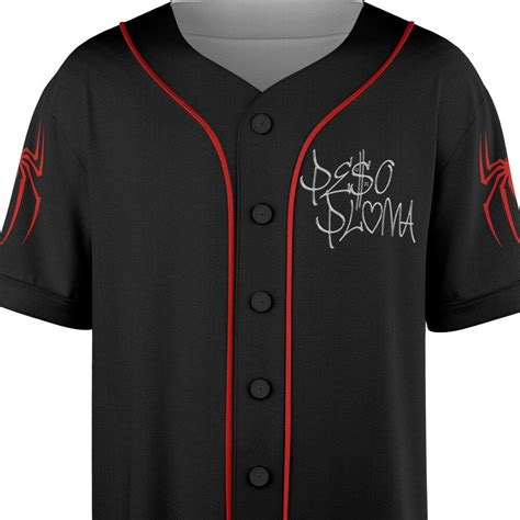 Peso Pluma Music Baseball Jersey Peso Pluma Doble P Tour 2023 Shirt