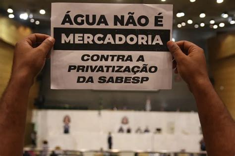 Assembleia de SP aprova privatização da Sabesp 62 votos a Geral