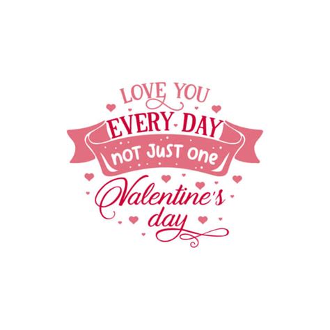 Download Love You Every Day Pink Background With Ribbons Quotes Online Creative Fabrica