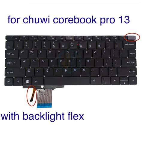 Teclado Retroiluminado Dos Eua Para Chuwi Teclados De Laptop