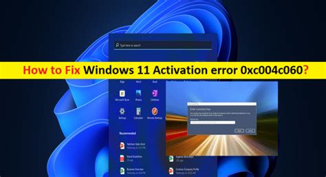 Como corrigir o erro de ativação do Windows 11 0xc004c060 Passos